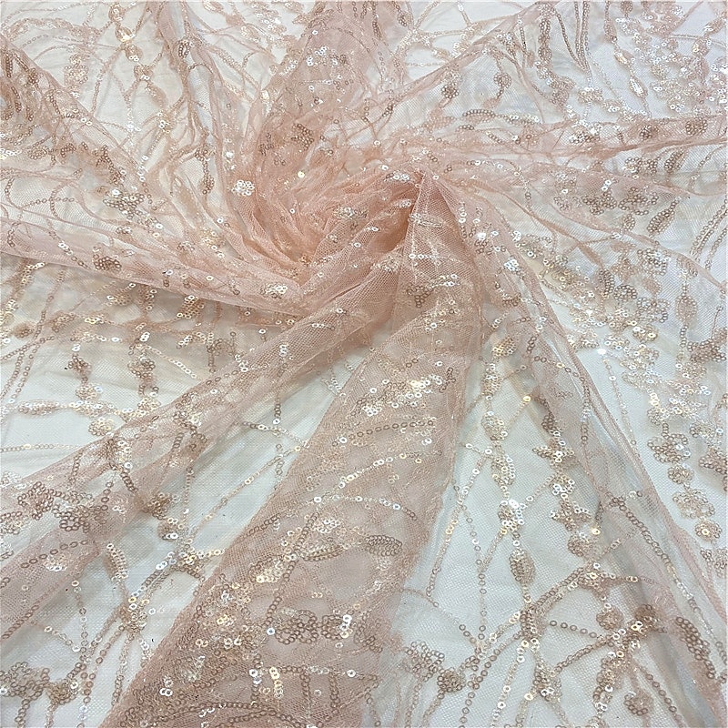 Robe mère de la mariée en A bleue élégante vintage illusion col longueur cheville en chiffon à demi-manches avec broderie de sequins de 2025 ? $148.99 –P5