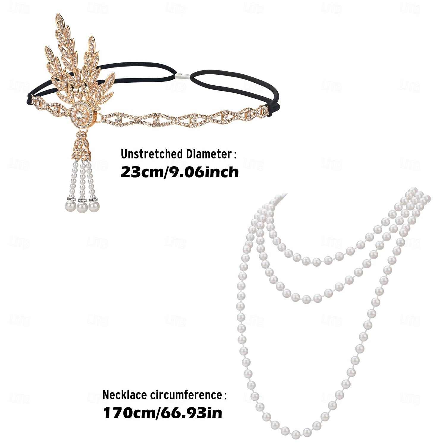 A nagy Gatsby Flapper fejpánt A nagy Gatsby Toll Retro Csillogó glitter Jelmez Női Farsang Valentin nap Álarcos mulatság Party estélyi viselet Álarcos mulatság Fesztivál Felnőttek Nyakláncok Fejfedők 2025 - $15.99 –P7