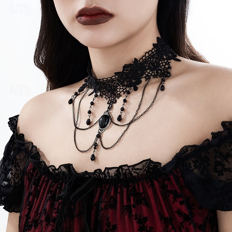 1 szt. Naszyjniki For Damskie Ulica Codzienny Kryształ Retro 2025 - $13.99 –P12