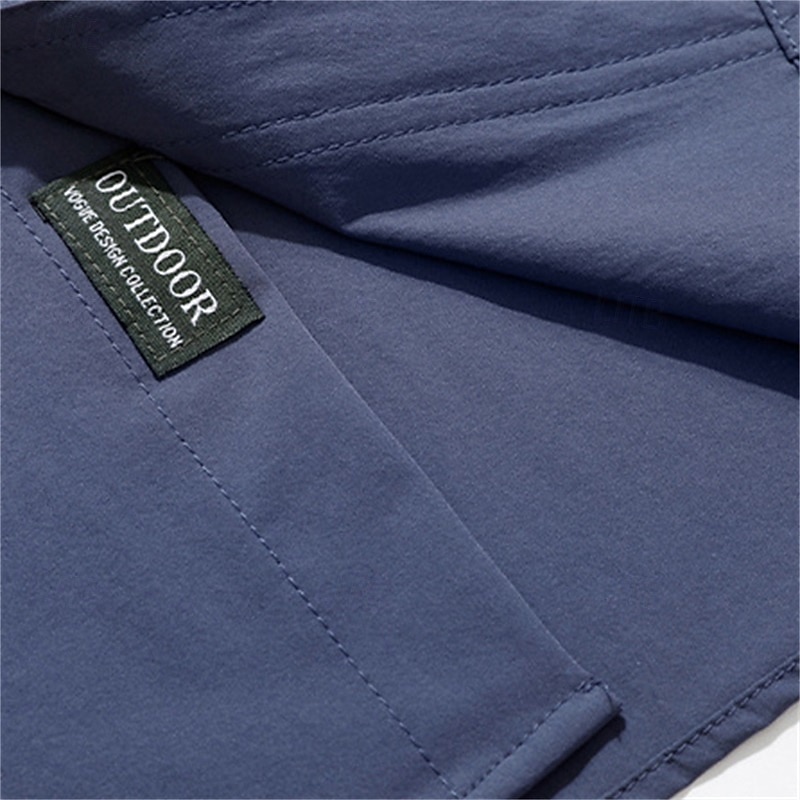 Per uomo Camicia Camicia Estiva Camicia casual Camicia con Bottoni Camicia cargo Nero Verde Kaki Blu scuro Manica Lunga Semplice Colletto a Camicia Vacanza Camicia hawaiana Tasca Abbigliamento 100 del 2025 a $43.99 –P9
