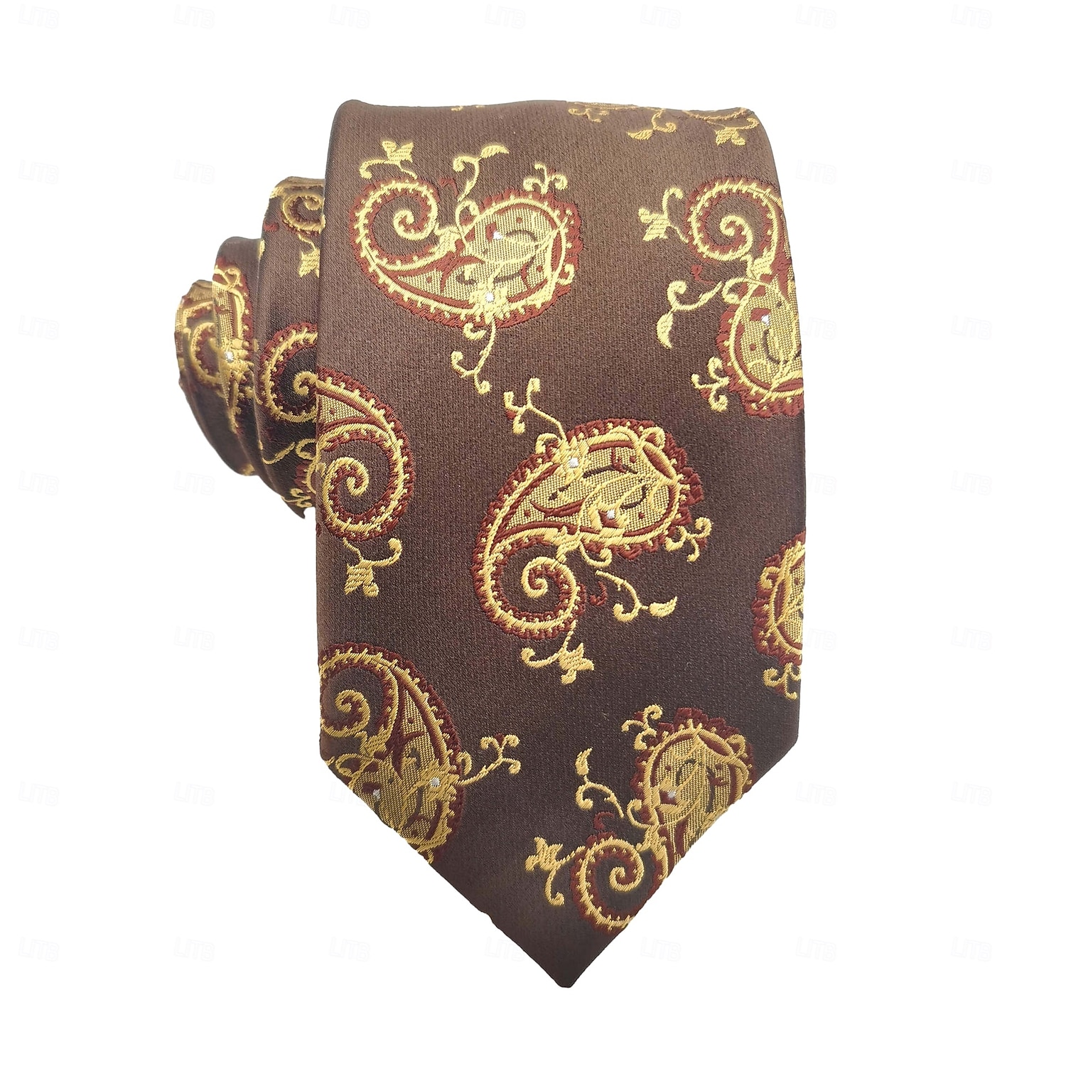 Herren Krawatten 100% Seide Business Klassische Paisley Einfarbig Gestreift Formale Büro Arbeit 2025 - $18.99 –P1