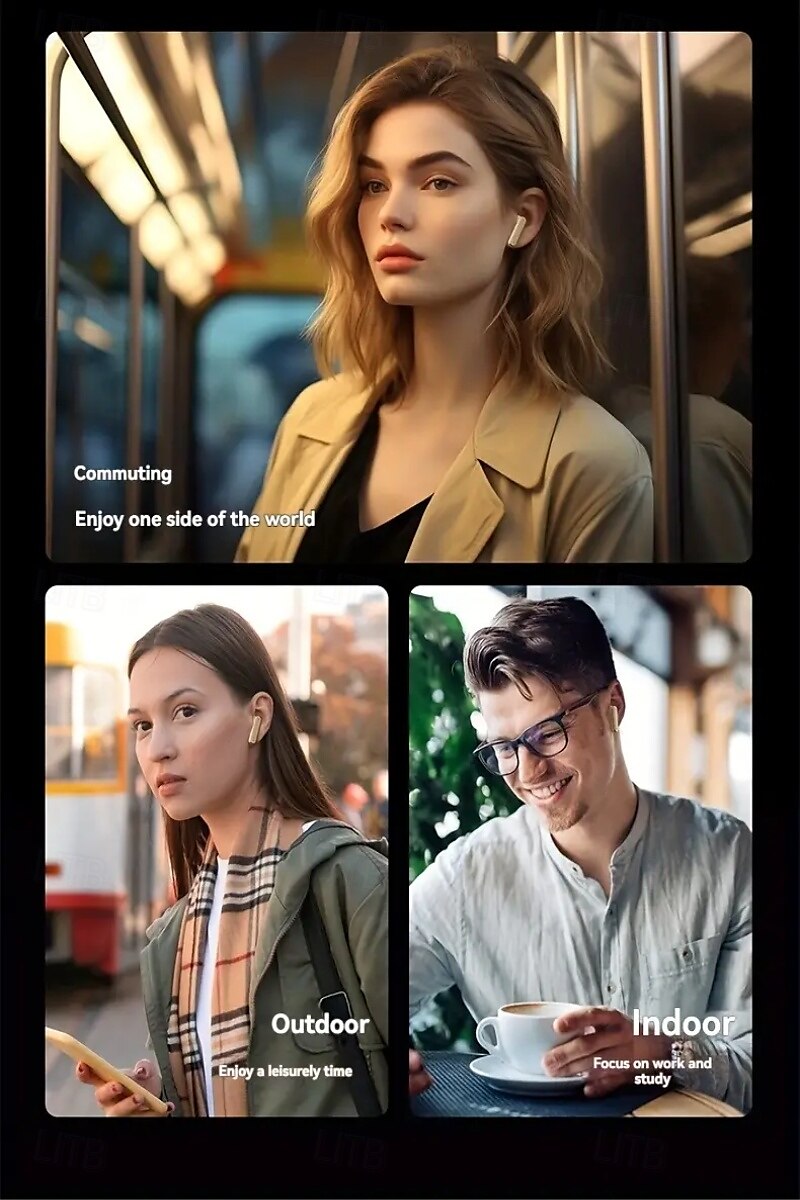 Q21 True Wireless Bluetooth 5.3 Earbuds with Ergonomic Design Charging Case and Extended Battery Life for Daily Use​ 2025 - $23.99 –P4