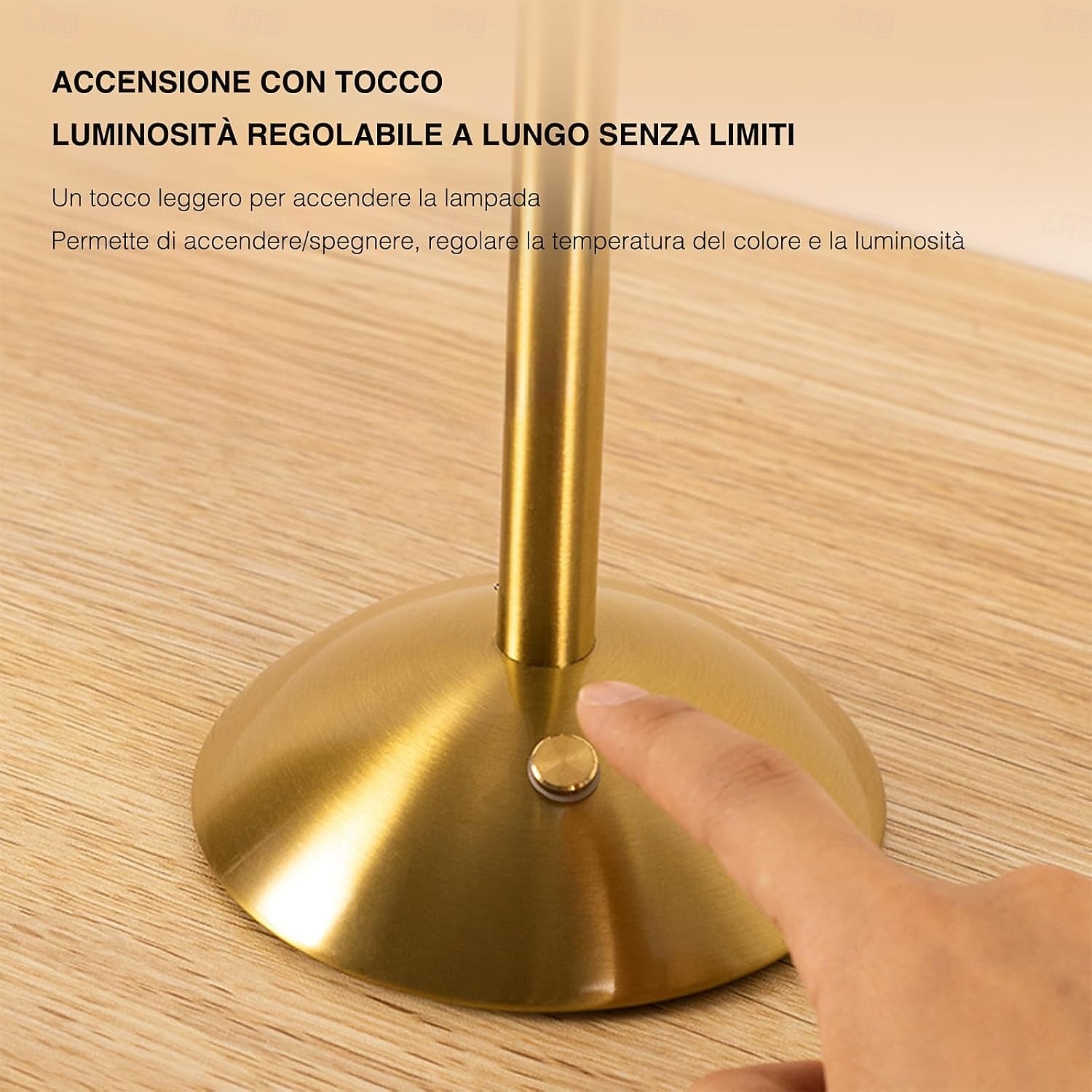 Многофункциональная светодиодная настольная лампа 3 цвета с регулируемой яркостью, перезаряжаемая через USB прикроватная лампа для спальни, столовой, гостиной, офиса, общежития, ночник 2026 - $27.99 –P7