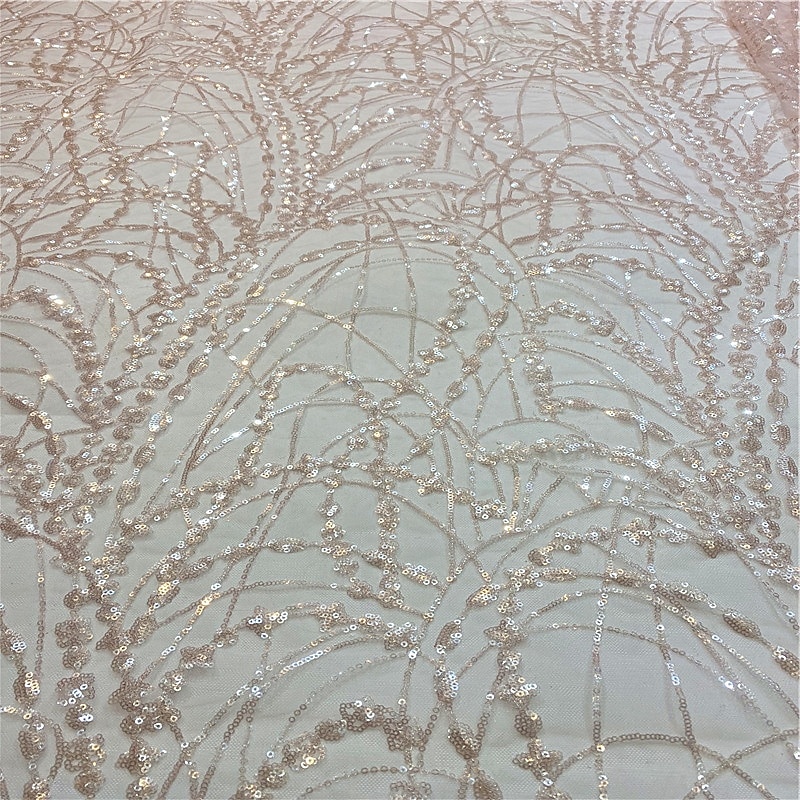 Robe mère de la mariée en A bleue élégante vintage illusion col longueur cheville en chiffon à demi-manches avec broderie de sequins de 2025 ? $148.99 –P7