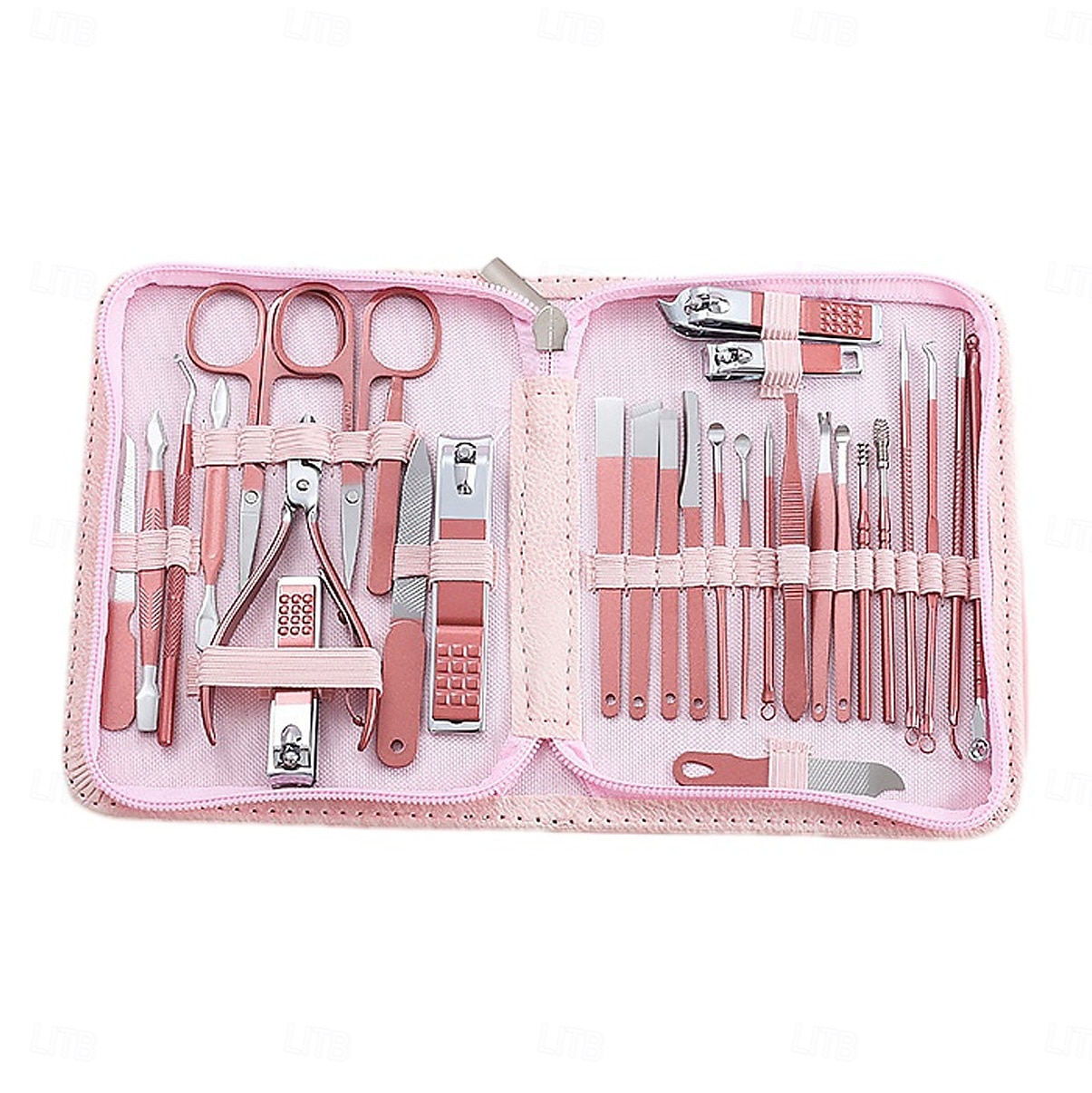 set tagliaunghie da 30 pezzi, strumenti per manicure e unghie del 2025 a $10.99 –P4