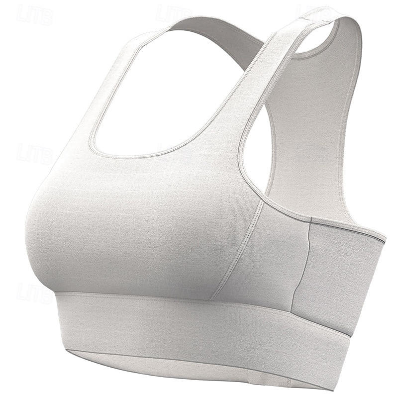 Sports Bra Hollow Mesh Back Sports Bra Fitness Yoga Vest Shockproof Yoga Bra Without Steel Ring 2025 - $21.99 –P7