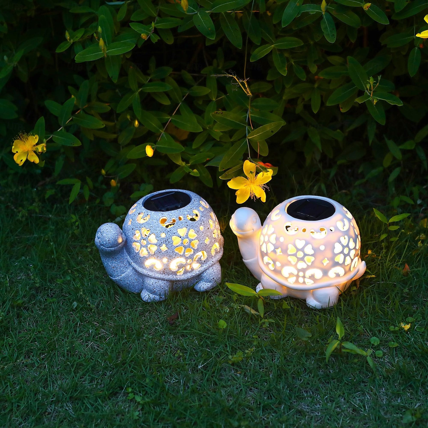 1 pz. Luce decorativa solare per esterni a forma di tartaruga cava, per cortile, giardino, sentiero, parco, paesaggio, ornamento, luce, statua, animale carino. del 2025 a $24.99 –P6