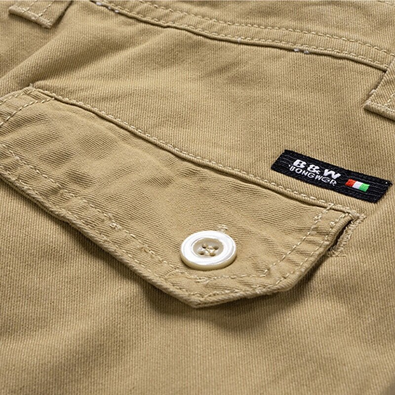 Per uomo Pantaloncini cargo Shorts Pantaloncini Estivi Multi-tasche Bottonato Tasca con Patta Semplice Comodità Indossabile Lunghezza al ginocchio All'aperto Sport Quotidiano Moda Casual Nero Blu del 2025 a $25.99 –P9
