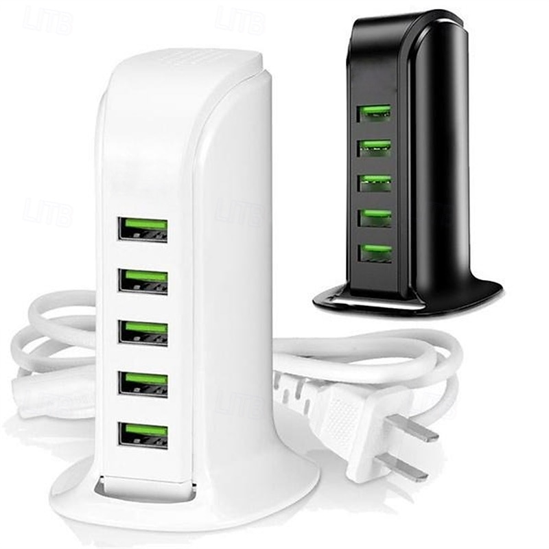 USB 3.0 USB C Hubok 5 Portok 5 az 1-ben USB Hub val vel USB2.0*3 5V / 3A Power Delivery Kompatibilitás Okostelefon 2025 - $19.99 –P16