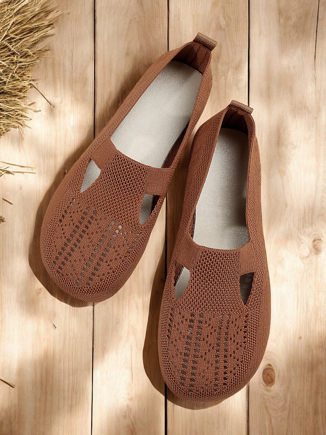 scarpe basse traspiranti in maglia traforata da donna a piedi nudi – scarpe comode e comode, comode e larghe per l'uso quotidiano, per passeggiate e attività all'aperto del 2026 a $24.99 –P1