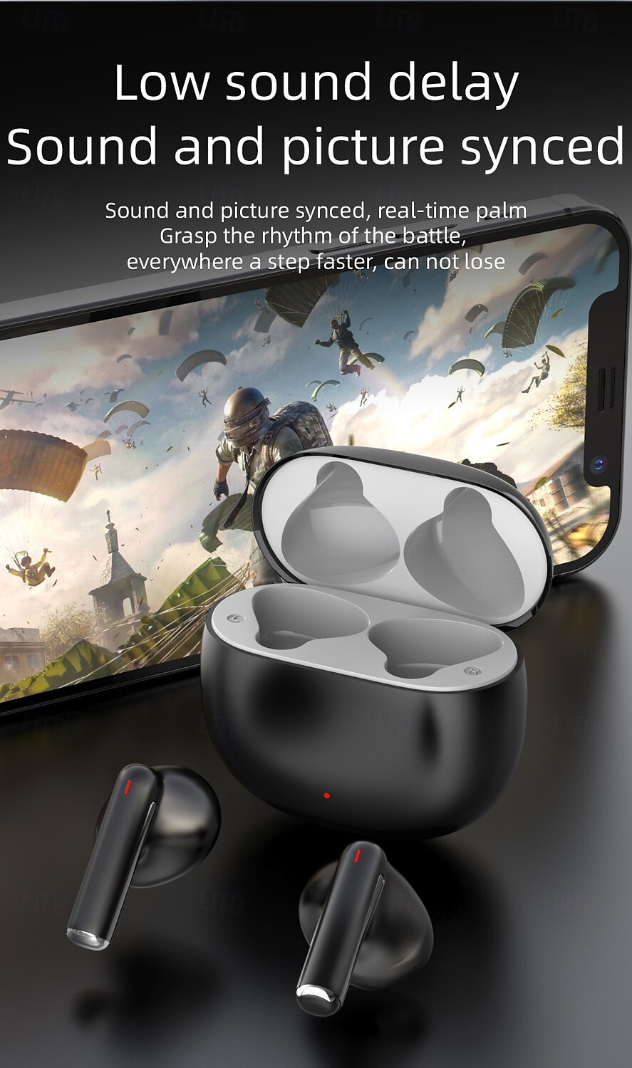 Max 80 Bluetooth 5.3 Hands-Free In-Ear Headset Ergonomic Design Surround Sound Hi-Fi for Fitness & Mobile Phones 2025 - $25.99 –P9