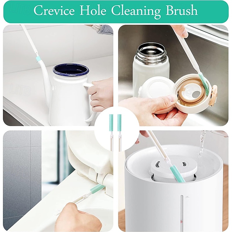 8pcs Crevice Cleaning Brushes Tool for Household Use Small Cleaning Brush Tight Spaces Tiny Cleaning Brush Mini Parts Humidifier Toaster 2025 - $8.99 –P6