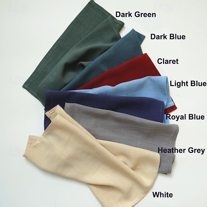 Cotton And Linen Napkins, Cloth For Wine Glasses, Kitchen Towels, Placemats, Kitchen Food Background Cloth 2025 - $4.99 –P5