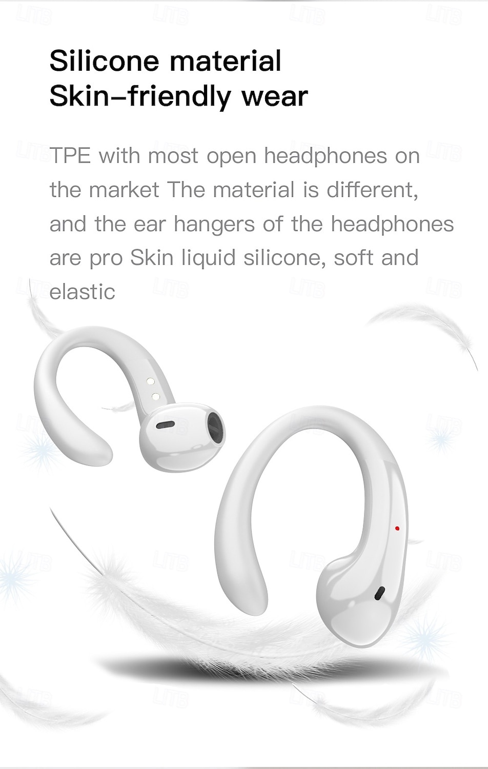 Wireless Earphones With Charging Box Charging Display Suitable For Smartphones Stereo Earphones With Microphone Long-lasting Battery Life 2025 - $19.99 –P5