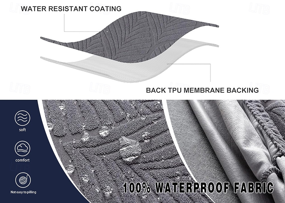1 funda impermeable para silla de comedor, elástica, para silla Parsons, para comedor, cocina, funda protectora, extraíble y lavable. 2025 - $10.99 –P1