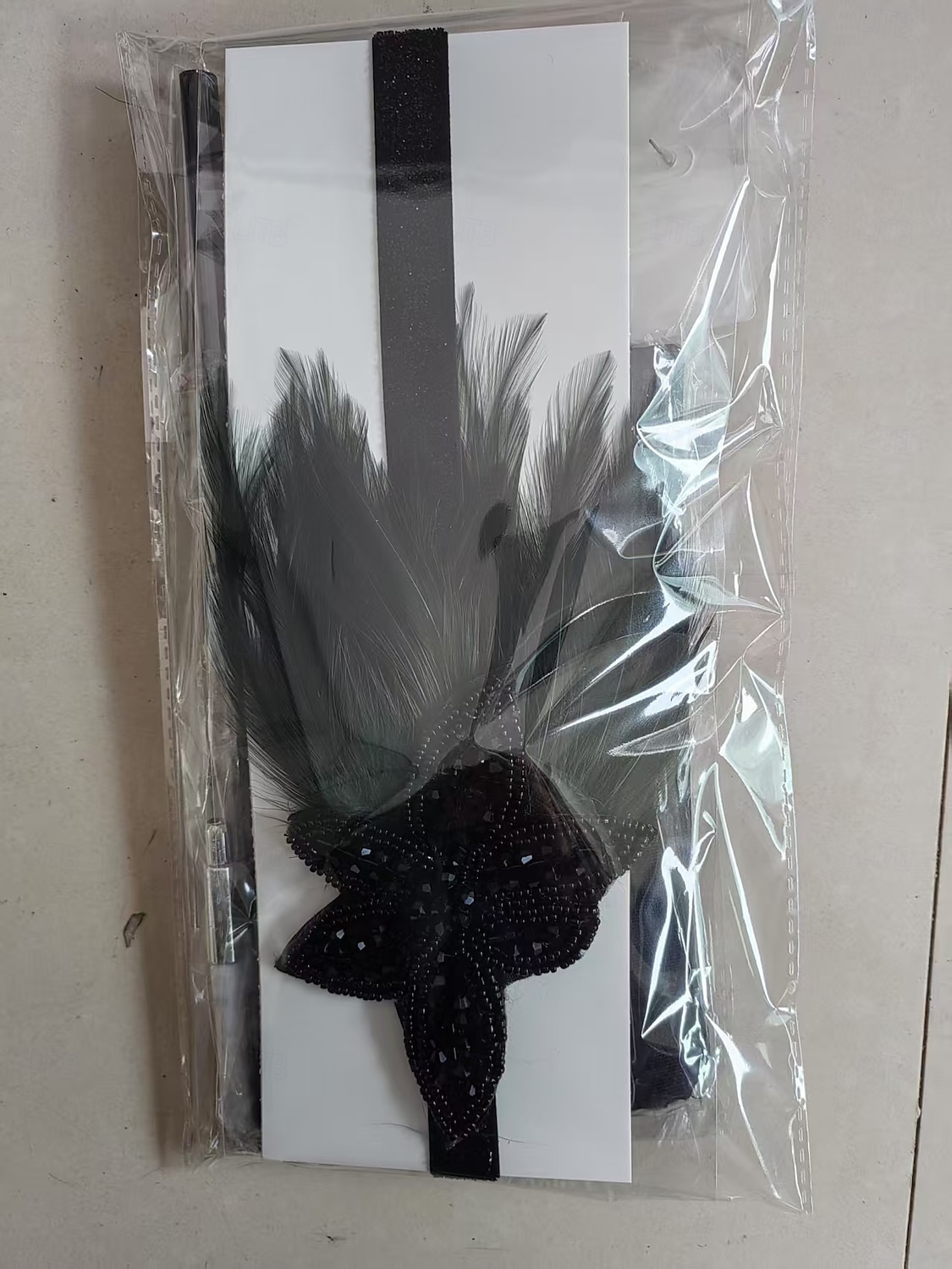 1920-as évek A nagy Gatsby Flapper fejpánt Gyöngyös karkötő Fülbevaló A nagy Gatsby Toll Retro Csillogó glitter Kristály / Strassz Női Farsang Valentin nap Álarcos mulatság Party estélyi viselet 2025 - $23.99 –P8