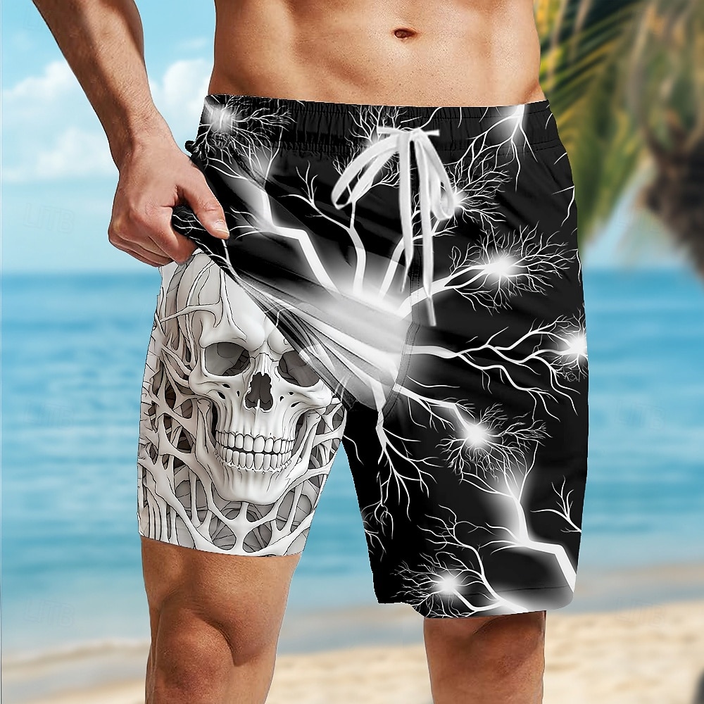gothic swim trunks