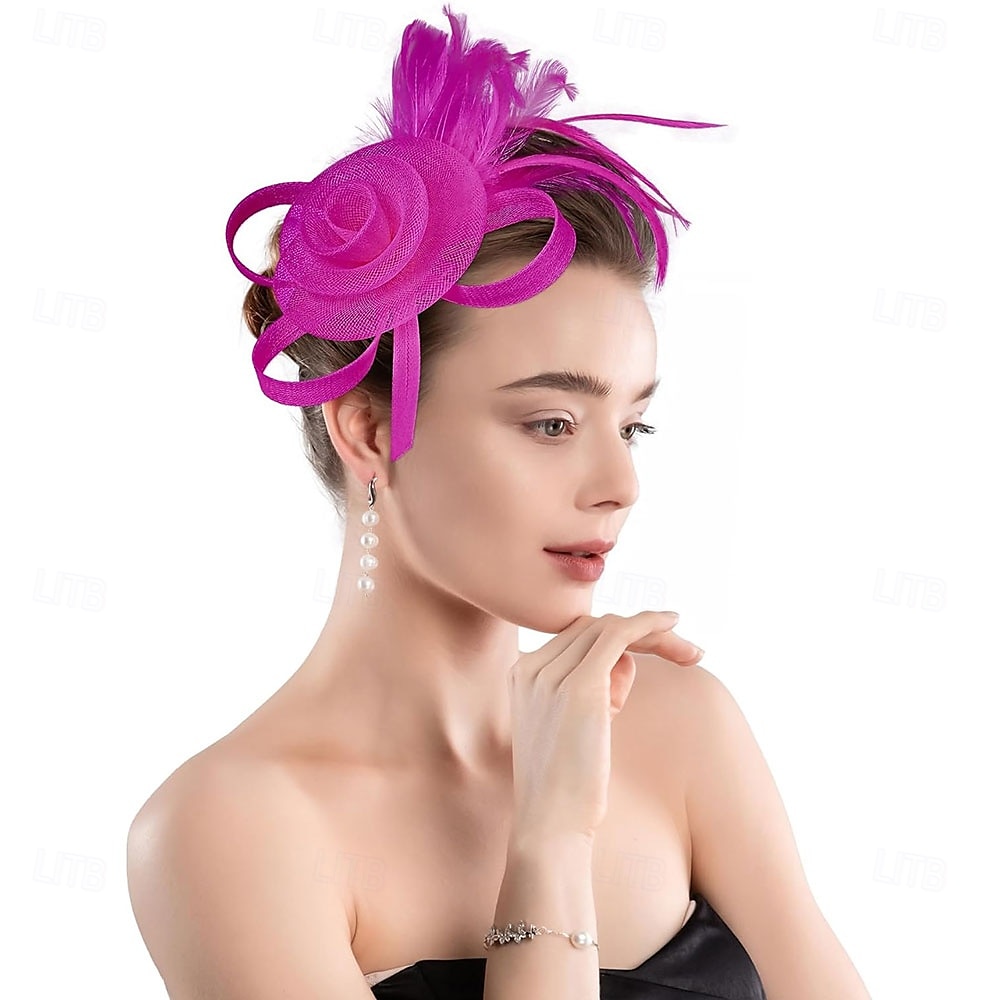 fascinators hatter for kvinner kentucky derby hatter for kvinner teselskap hatter for kvinner kentucky derby antrekk 2025 - $32.99 –P8