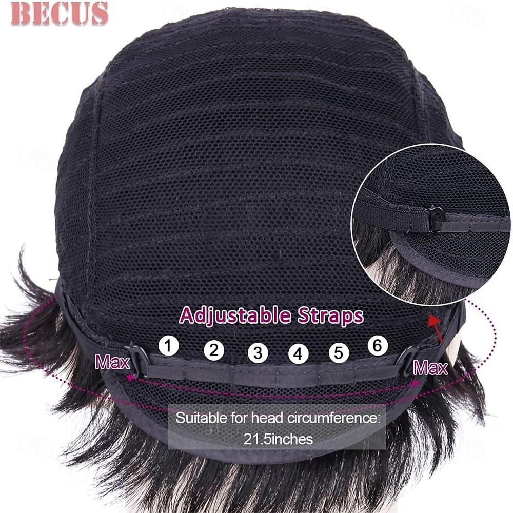 Mens Wigs Short Black Wig for Men Natural Synthetic Layered Wigs Replacement Wig for Male Daily Wear Party Cospaly Costume Halloween 2026 - $25.99 –P6