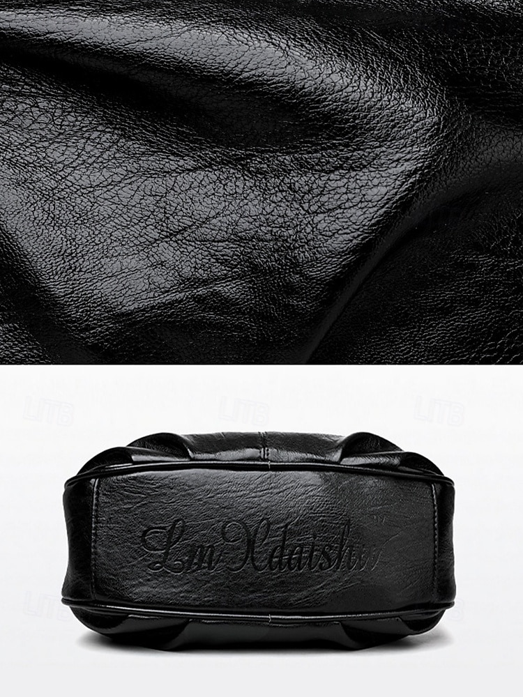 Borsa a tracolla da donna in similpelle con doppi manici – borsa a tracolla casual vintage con tracolla per ufficio, viaggi e uso quotidiano del 2025 a $26.99 –P6