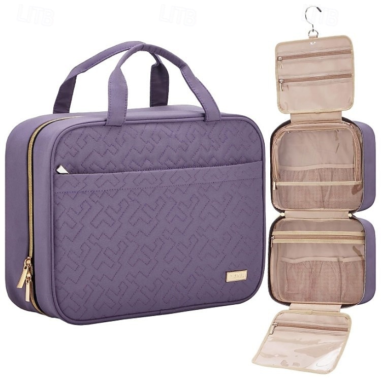 γυναικεία τσάντα περιποίησης ταξιδιού  & άνδρες, αδιάβροχη τσάντα μακιγιάζ με κρεμαστό γάντζο και πολλαπλές τσέπες, τσάντες καλλυντικών για γυναίκες, είδη πρώτης ανάγκης για ταξίδια, 2026 - $27.99 –P2