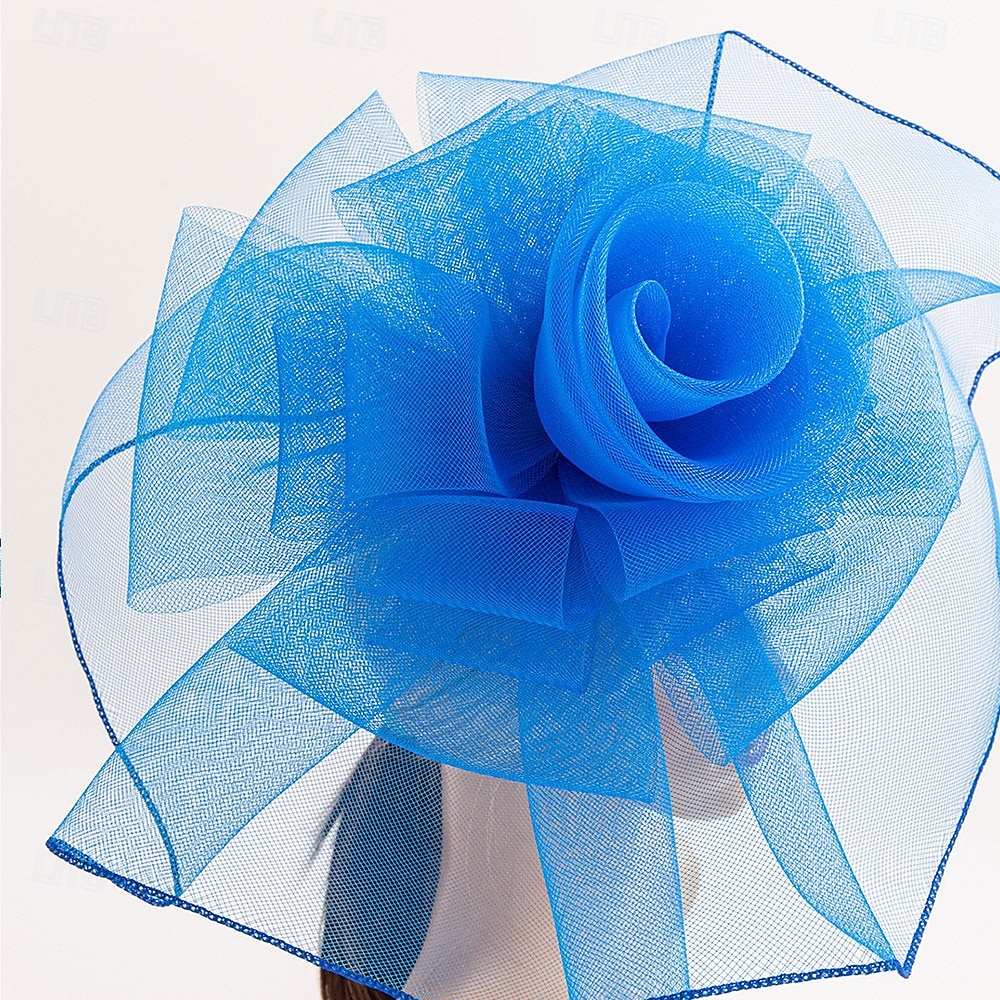 Päähine Tylli Fedora Hattu Häät Syntymäpäivä Iltajuhla Tee-juhla Hevoskilpailu Vintage Suloinen Kukallinen Päähine 2026 - $21.99 –P11