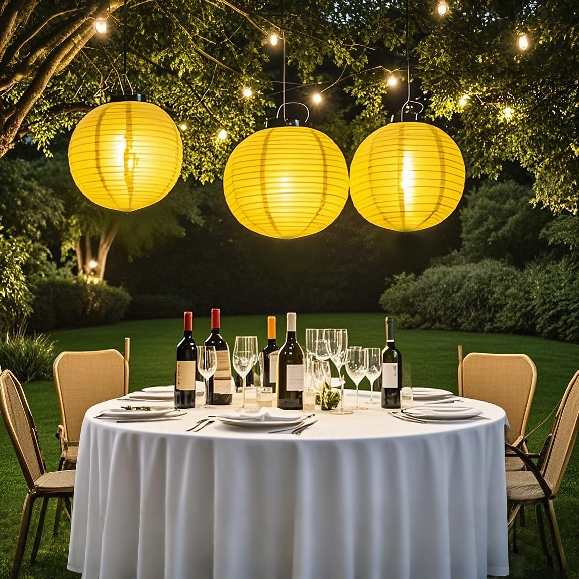 3 stk 0.06 W Pathway Lights & Lanternes Soldrevet Vanntett Dekorativ Varm hvit 2 V Utendørsbelysning Gårdsplass Have 1 LED perler 2025 - $37.99 –P3