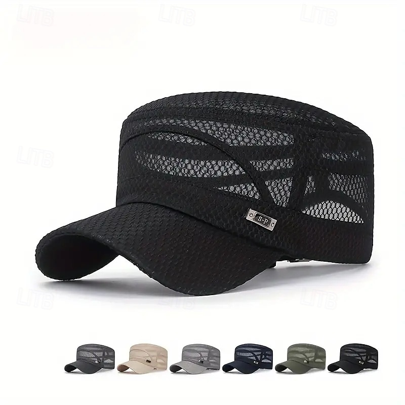 Été nouveau fer standard réseau complet chapeau haut de forme hommes et femmes décontracté respirant parasol été chapeau d'extérieur de 2025 ? $21.99 –P1