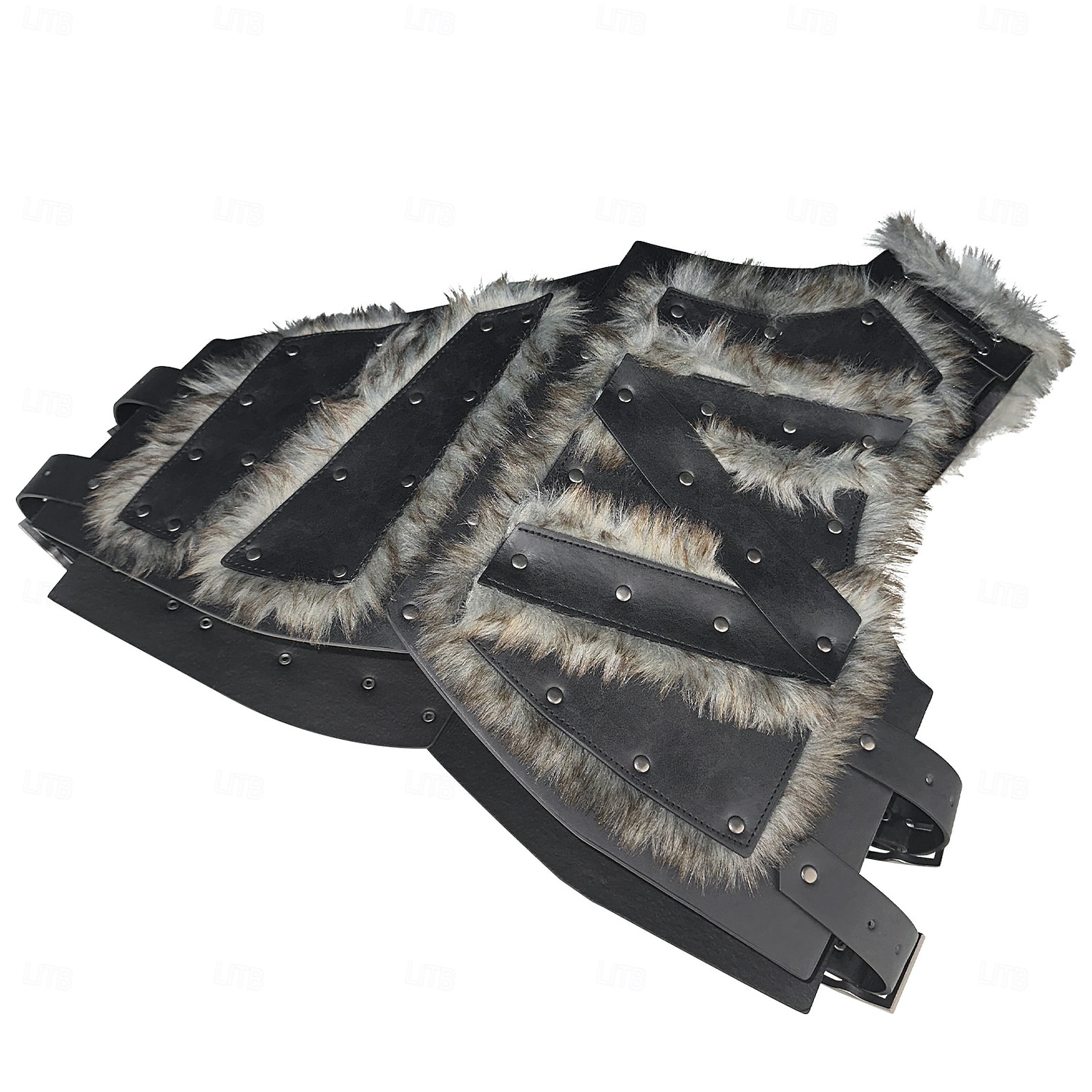 רטרו\וינטאג' ימי הביניים רנסנס כלי נשק ושריון נשף מסכות משמר החזה פיראט לוחם ויקינג שילדמיידן ניטים צבע אחיד תחפושות בגדי ריקוד גברים ויקינג האלווין (ליל כל הקדושים) קרנבל נשף מסכות 2026 - $69.99 –P2