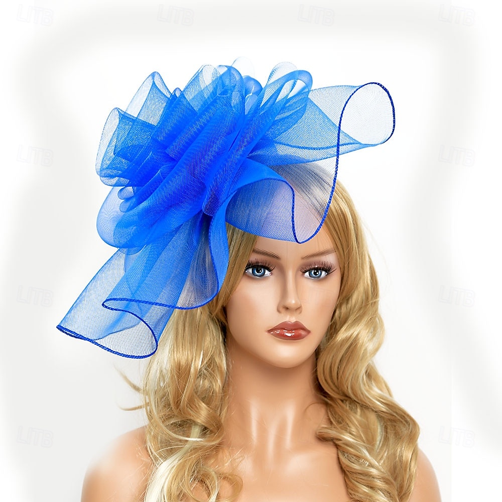 Päähine Tylli Fedora Hattu Häät Syntymäpäivä Iltajuhla Tee-juhla Hevoskilpailu Vintage Suloinen Kukallinen Päähine 2026 - $21.99 –P4