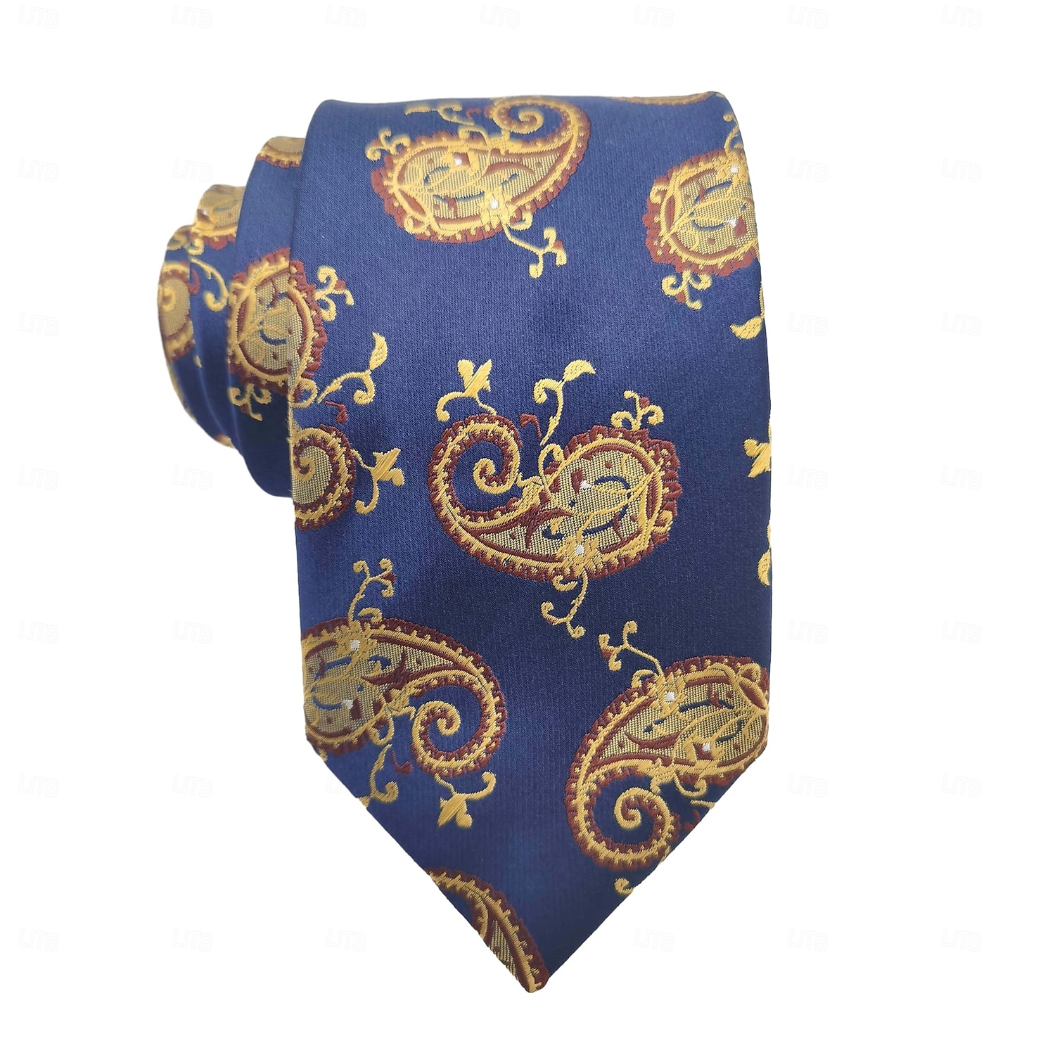 Herren Krawatten 100% Seide Business Klassische Paisley Einfarbig Gestreift Formale Büro Arbeit 2025 - $18.99 –P5