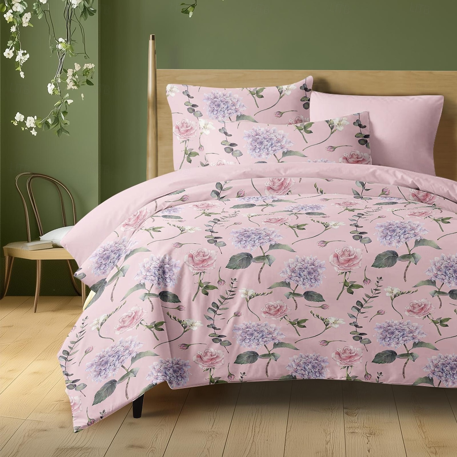 Floral Duvet Cover Set 100% Cotton Soft and Breathable Bedding Featuring Colorful Flowers Lightweight and Durable Quilt Cover Comfortable for All Seasons Easy to Care 2025 - $68.99 –P1