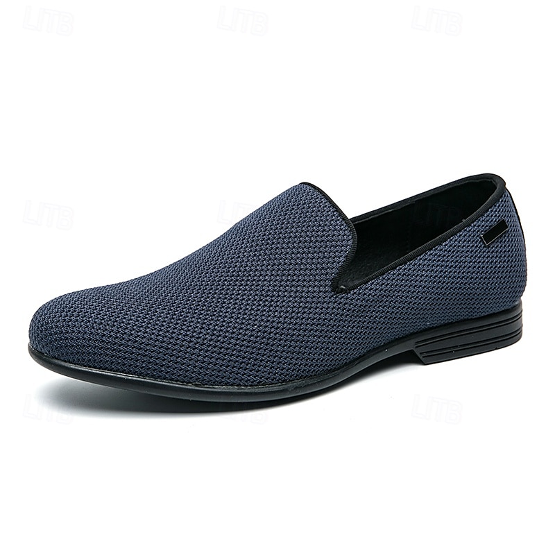 Heren feloranje ademende mesh loafers – casual prom party instappers voor zomerse evenementen 2025 - $34.99 –P4
