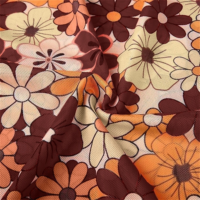 Retrò Vintage Anni '70 Disco Crop Top Hippie Stampa Per donna Giorno dei Re Mascherata Festa / Sera Parata dell'Orgoglio Mese dell'orgoglio Adulti Top del 2025 a $17.99 –P8
