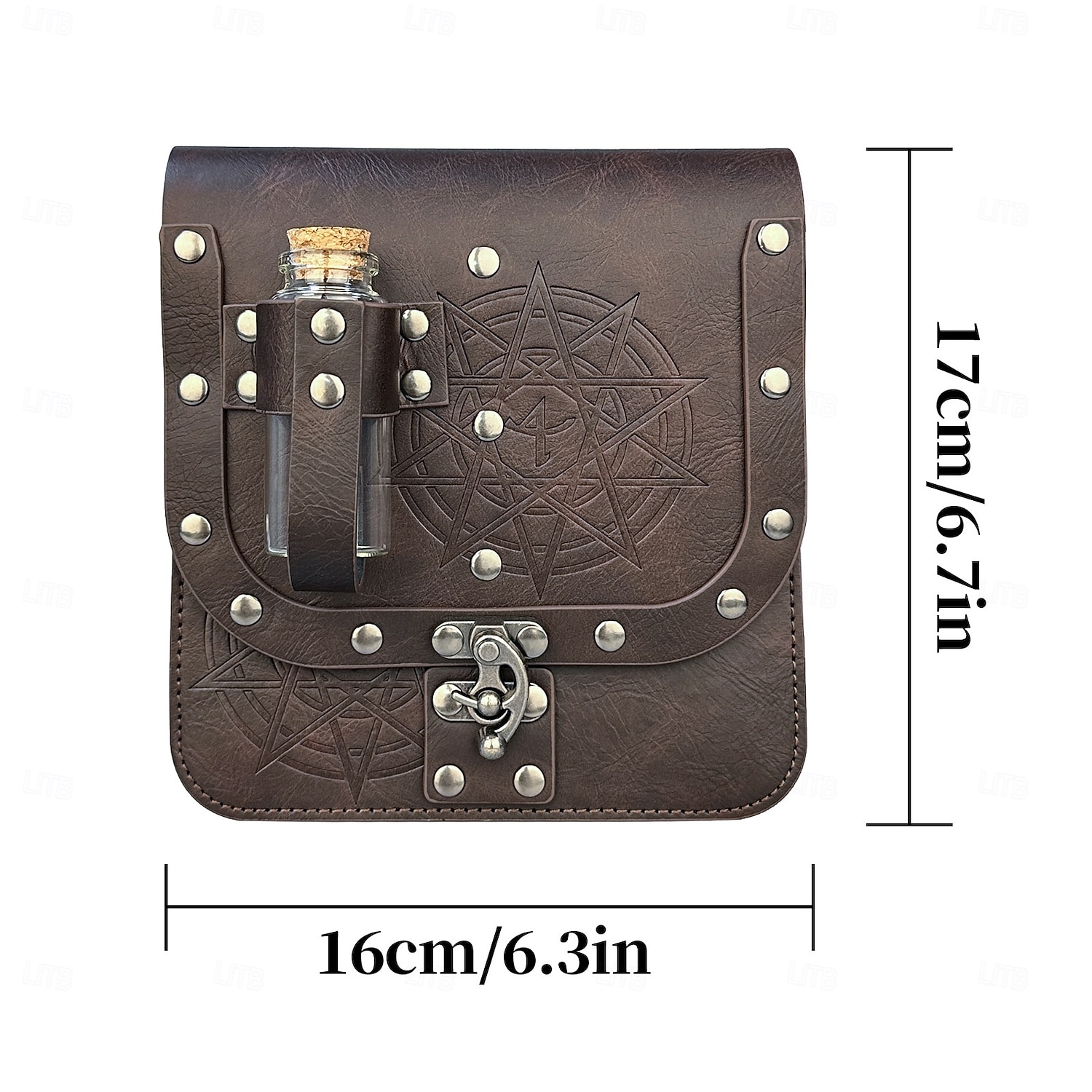 Retro Vintage Medieval Renaissance Cosplay Costume Belt Pouch Dice Bag Viking Celtic Knight Ranger Fancy Dress Men's Women's Celtic Viking Halloween Masquerade Performance Stage Renaissance Fair Teen 2025 - $29.99 –P8
