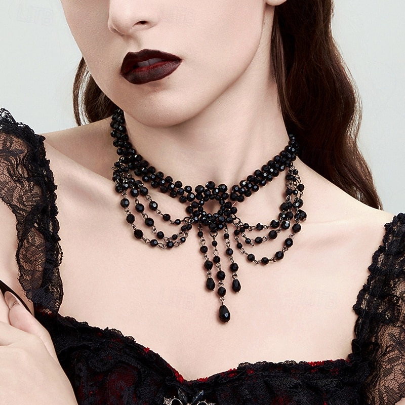 1 szt. Naszyjniki For Damskie Ulica Codzienny Kryształ Retro 2025 - $13.99 –P16