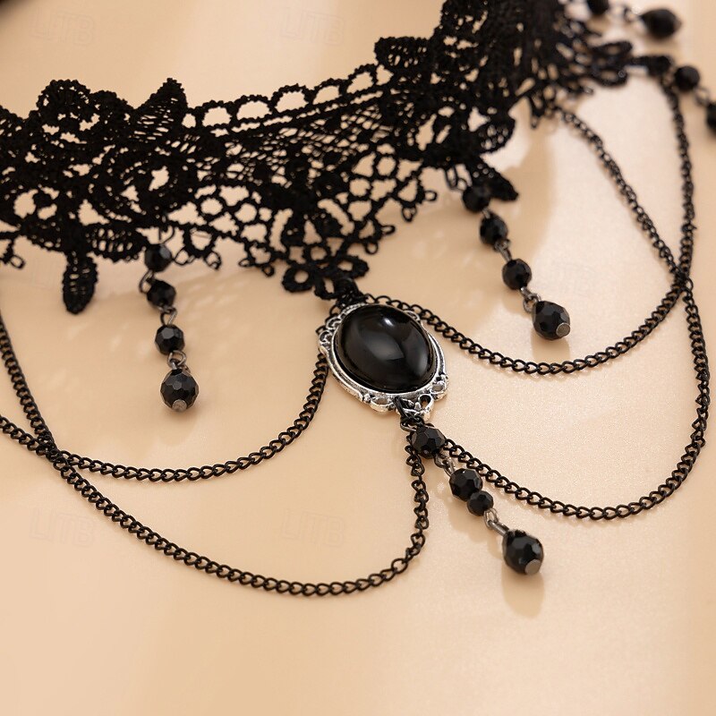 1 szt. Naszyjniki For Damskie Ulica Codzienny Kryształ Retro 2025 - $13.99 –P10