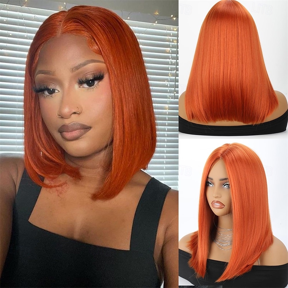 perucas pretas bob perucas retas sem cola para mulheres cabelo sintético resistente ao calor fibra longa bob peruca parte do meio perucas bob naturais perucas de comprimento médio para mulheres 16 de 2025 por $25.99 –P3