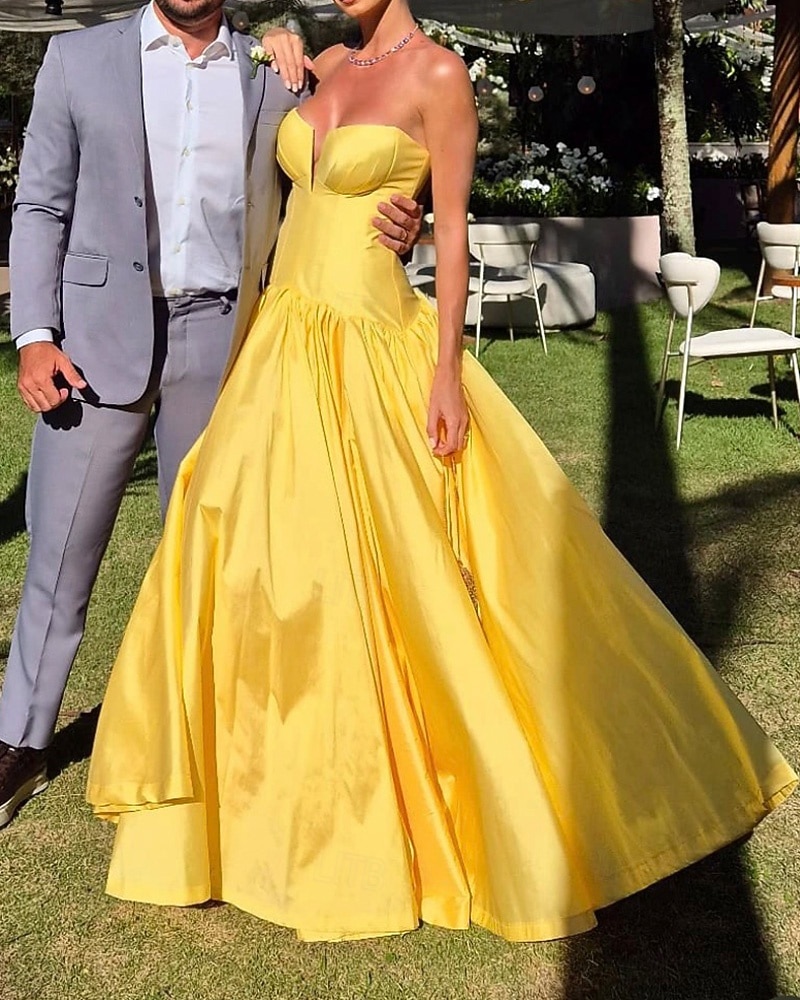 semi formal gold dress SHERRI HILL - 56582 main image 1