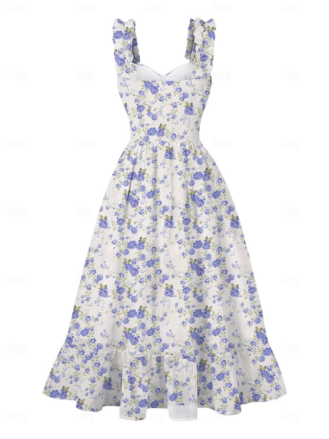 Retro Vintage 1950s Dress Swing Dress Floral Women's Carnival Masquerade Daily Wear Bachelorette Party Adults' Dress Homecoming Dresses 2025 - $43.99 –P13