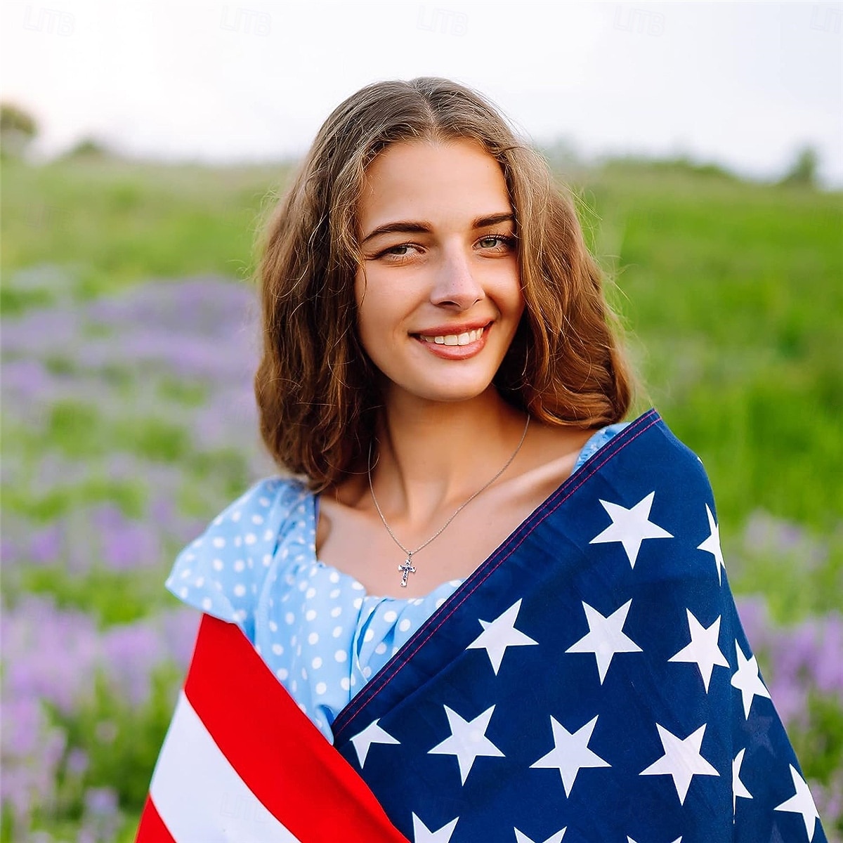 250e anniversaire des États-Unis Collier Drapeau des États-Unis Occasionnel Adulte Homme Femmes Semi-quincentenaire Mascarade Jour de l'Indépendance / 4 Juillet Festival Se déguiser de 2026 ? $9.49 –P7