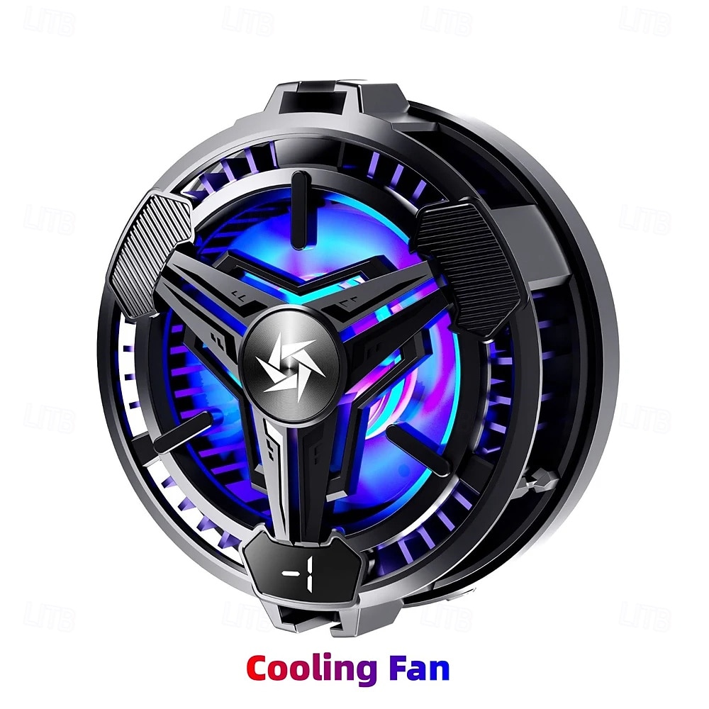 SL10 Mobile Phone Magnetic / Back-Clip 2 in 1 Semiconductor Cooling Radiator with RGB Light for IOS Android PUBG LOL Game Cooler 2026 - $22.99 –P7