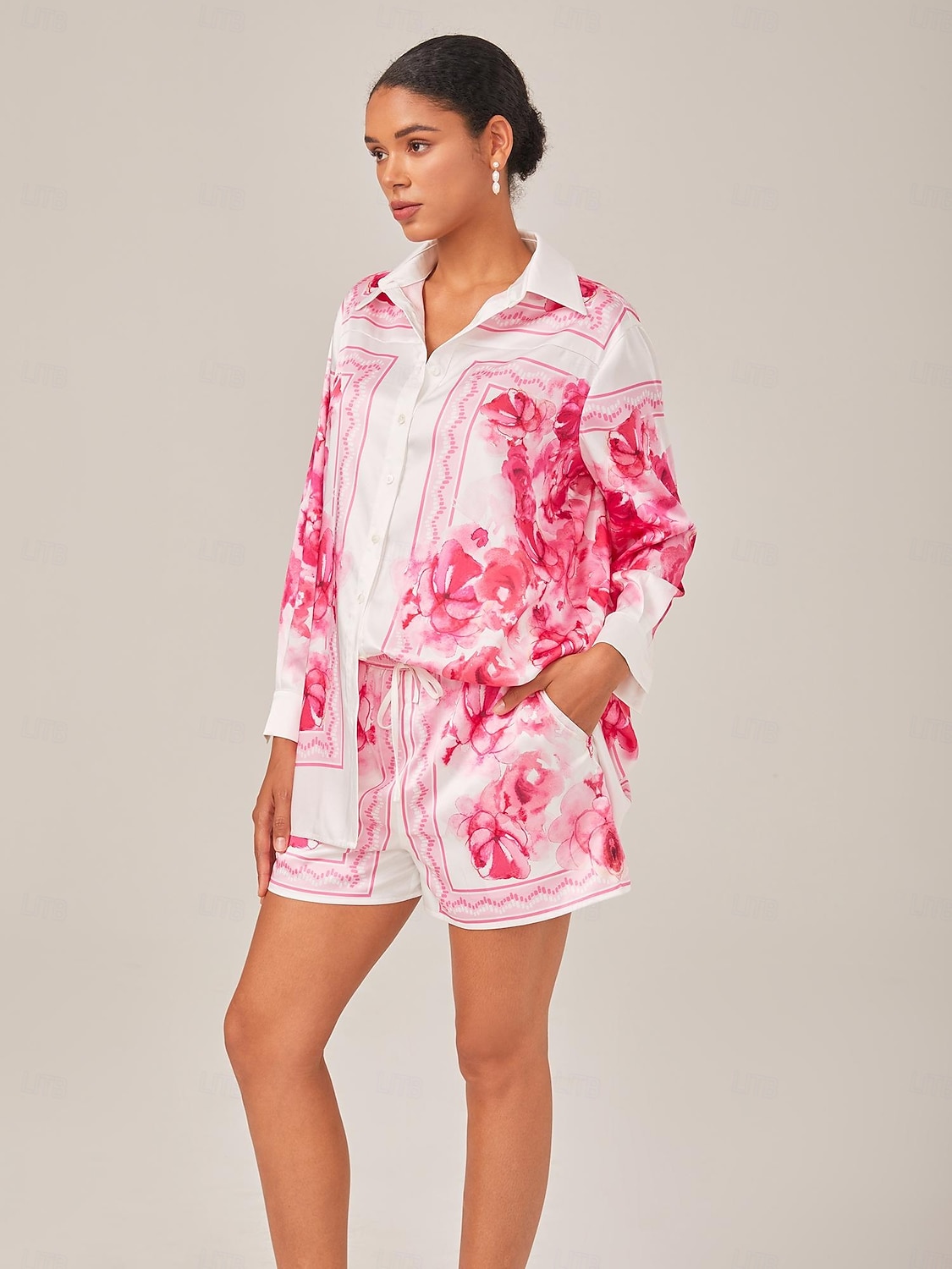 Floral Printed Adjustable Drawstring Casual Shorts 2025 - $64.99 –P3