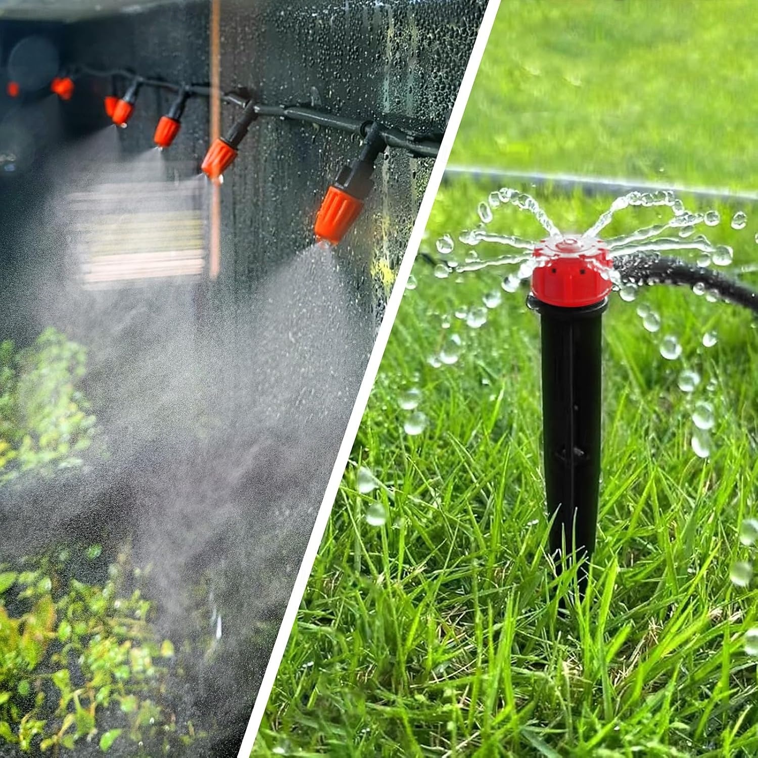 240FT Drip Irrigation System,Automatic Drip Irrigation Kit with 1/2 inch Hose 1/4 inch Distribution Tubing and Accessories,for Lawn Raised Bed Greenhouse Plant Watering System 2025 - $68.99 –P5