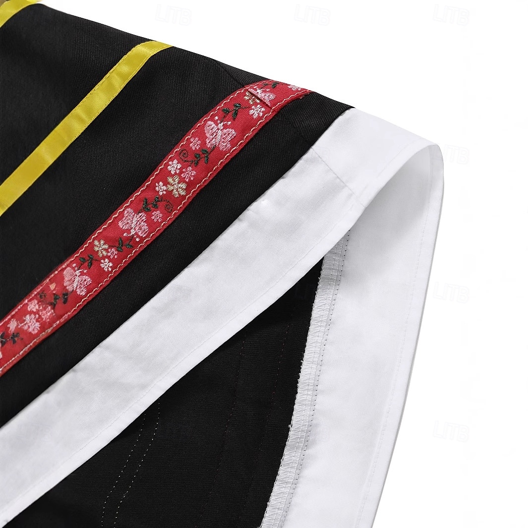 Rochie de costumul de bere dirndl Oktoberfest pentru femei cu șorț stil tradițional bavarez Wiesn pentru Oktoberfest 2025 - $39.99 –P5