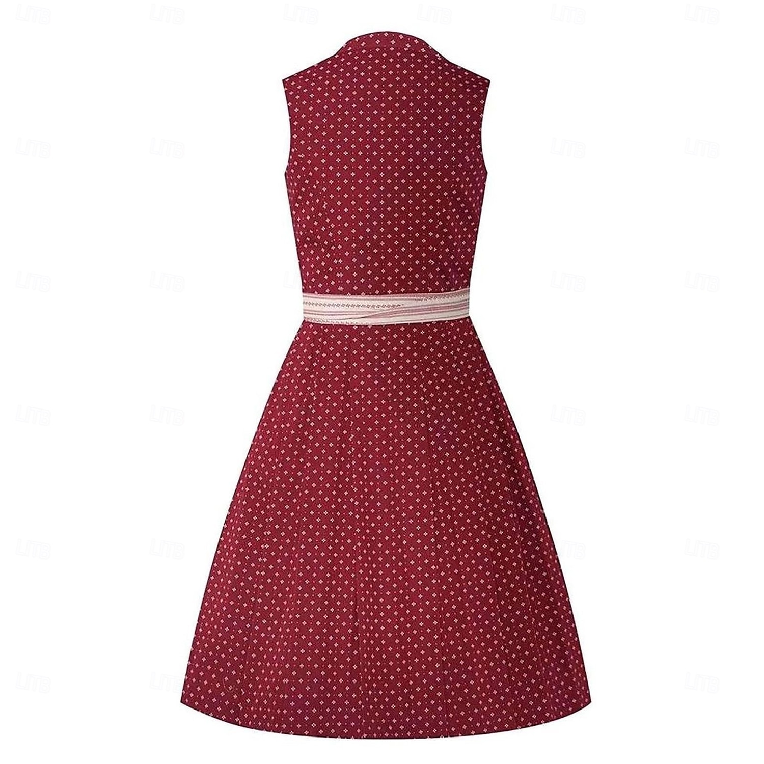 Oktoberfest Ruhák Dirndl Trachtenkleader Októberi fesztivál bajor Wiesn Meadows Női Hagyományos stílusú ruha Ruha Kötény Blúz nélkül 2025 - $55.99 –P3