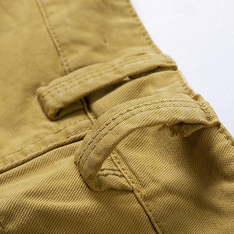 Herren Cargo-Shorts Shorts mit Camouflage-Muster Shorts Sommershorts Reißverschluss Mehrere Taschen Klappentasche Einfach Tarnung Komfort tragbar Knielang Outdoor Sport Täglich Mode Lässig Wein Blau 2025 - $34.99 –P5