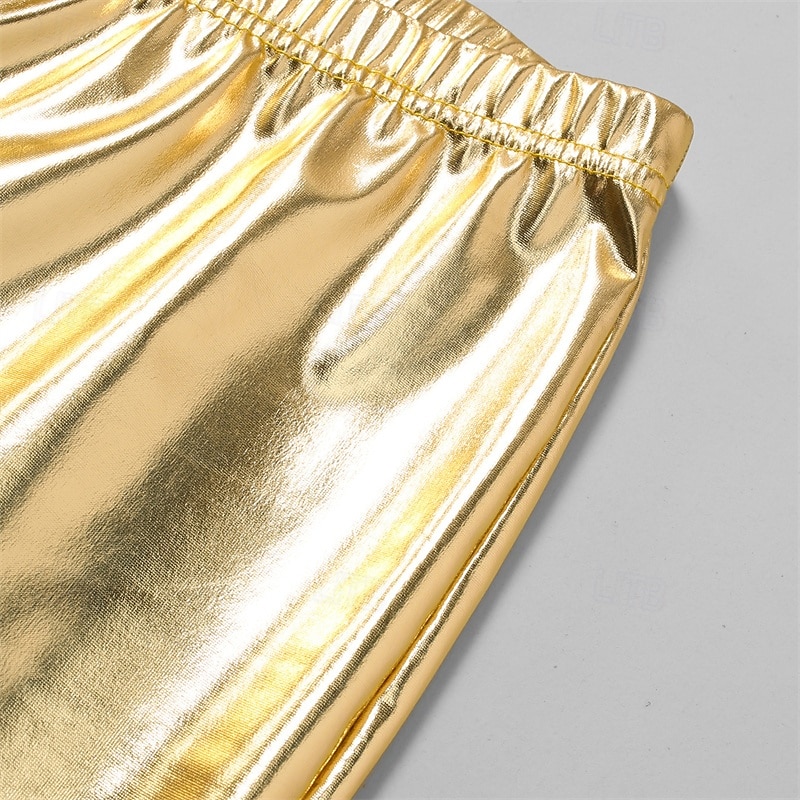 Per uomo Pantaloni da discoteca Pantaloni a Zampa Pantaloni Pantaloni casual Bottoni Tasca Semplice Comodità Feste Palcoscenico Luci da discoteca Moda Casual Oro Micro-elastico del 2026 a $13.49 –P7