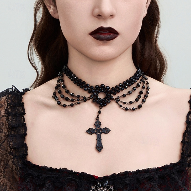 1 szt. Naszyjniki For Damskie Ulica Codzienny Kryształ Retro 2025 - $13.99 –P18