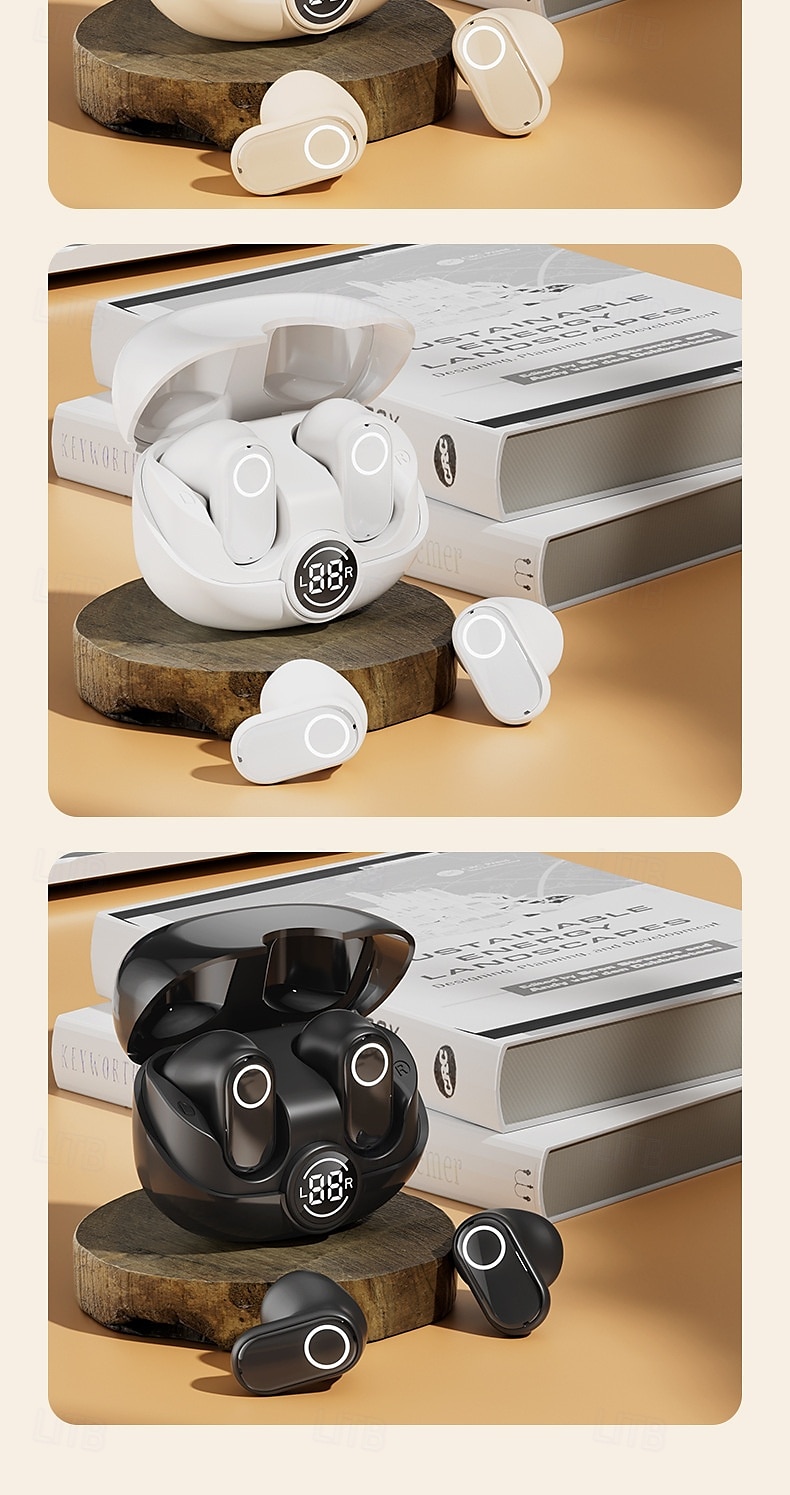 Cuffie True Wireless M89 TWS Auricolari In-Ear Bluetooth 5.3 Design Ergonomico Suono Surround Stereo per Fitness del 2025 a $35.99 –P17